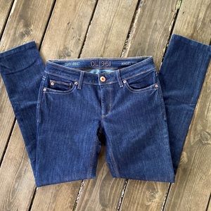 DL1961 Angel Mid-rise Skinny Ankle Jeans